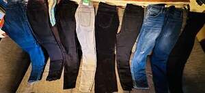 Mix Women’s Denim Jeans/Size 8. 10 pair of jeans for $50!
